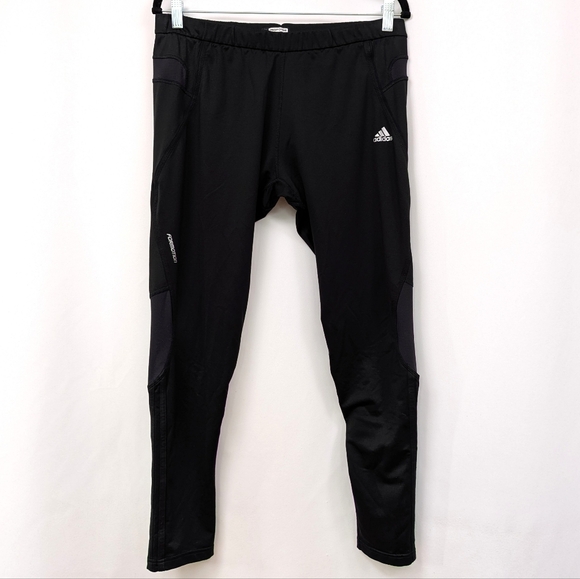 Adidas Response Running Pants Drawstring Waist Reflective Accents Workout XL - Picture 1 of 15